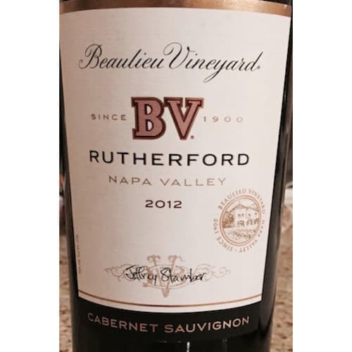 Bv Beaulieu Rutherford Cabernet Sauvignon 6 / Case