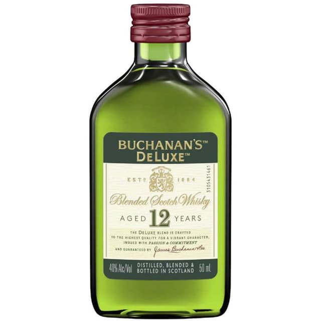 Buchanan’s De Luxe 12 Year Old Blended Scotch Whisky