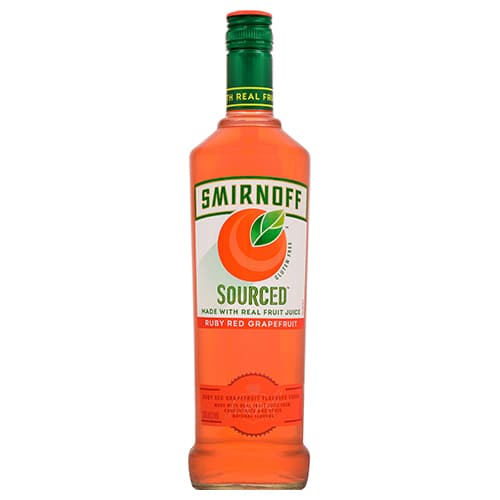 Smirnoff Vodka • Sourced Ruby  Grapefruit