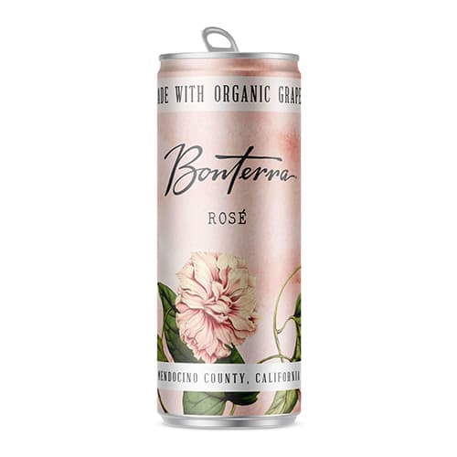 Bonterra Organic Rose Can 4pk