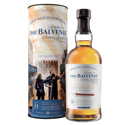 Balvenie Malt • Curious Casks 14yr Bourbon Barrel