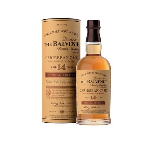 Balvenie Malt • 14yr Caribbean Cask