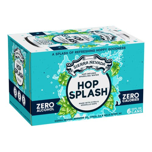 Sierra Nevada Hop Splash • Sparkling Hop Water 12oz