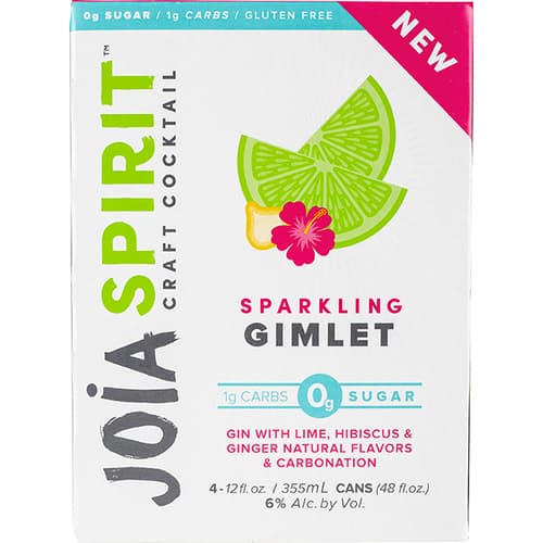 Joia Sparkling Cocktails • Gimlet 4pk-355ml
