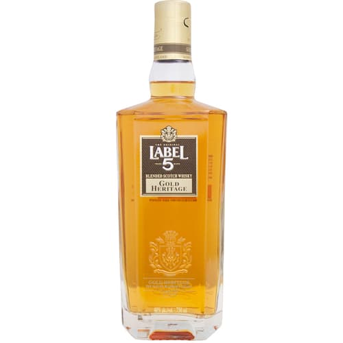 Label 5 Gold Heritage Blended Scotch Whisky