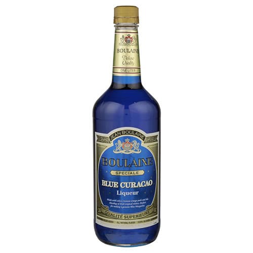 Jean Boulaine Blue Curacao Liqueur