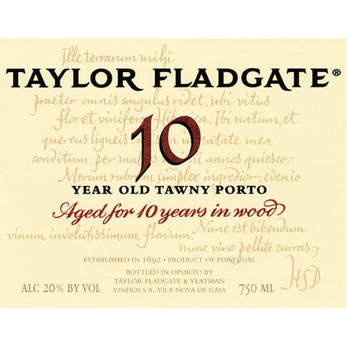 Taylor (Fladgate) 10 Year Old Tawny Red Port