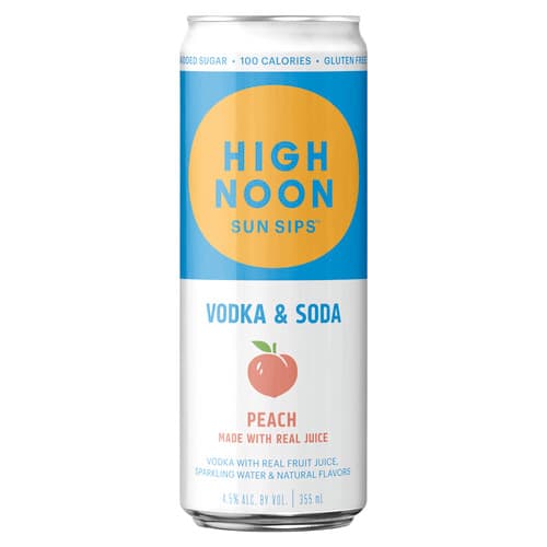 High Noon Sun Sips • Peach (Case Of 24)