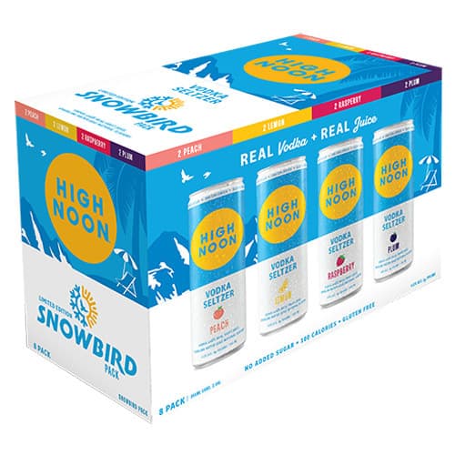 High Noon Sun Sips Snowbird Variety Pack 8pk-355ml