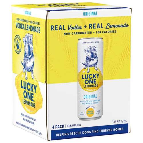 Lucky One Vodka Lemonade • Original (Case Of 24)