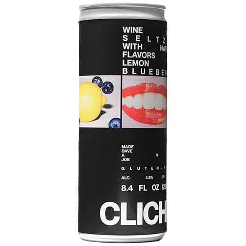 Cliche Lemon Blueberry Wine Hard Seltzer 4pk Cans