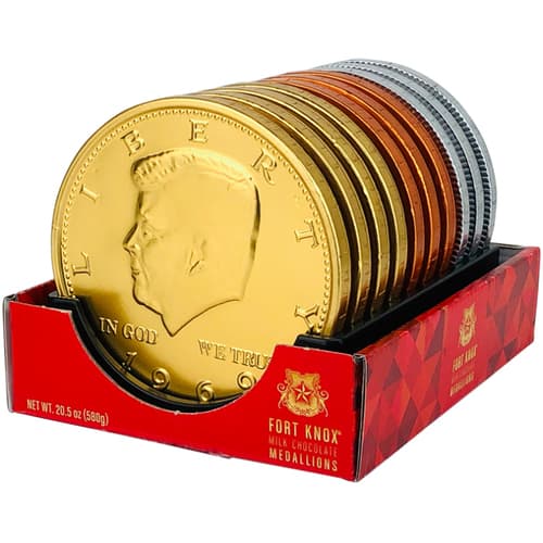 Fort Knox Chocolate Medallion Big Coin