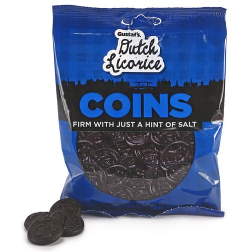 Gustafs Licorice Coins • Bags