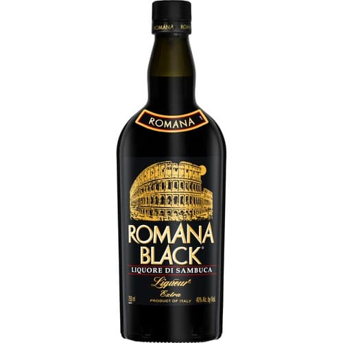 Romana Sambuca Black Liqueur