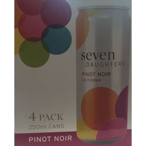 Seven Daughters Pinot Noir Cans