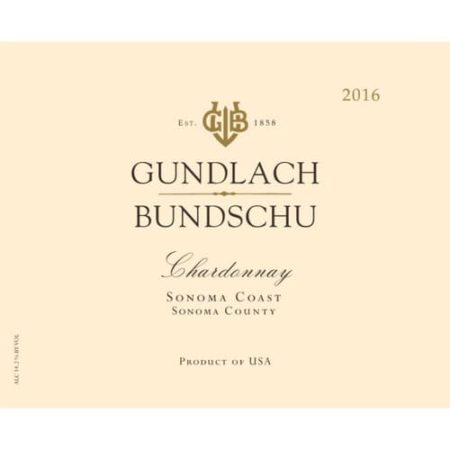 Gundlach Bundschu Chardonnay