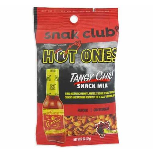 Snak Club Hot Ones Snack Mix Bag • Tangy Chili