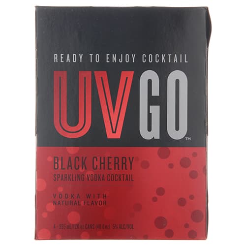 Uv. Go Cocktails • Black Cherry 4pk-355ml
