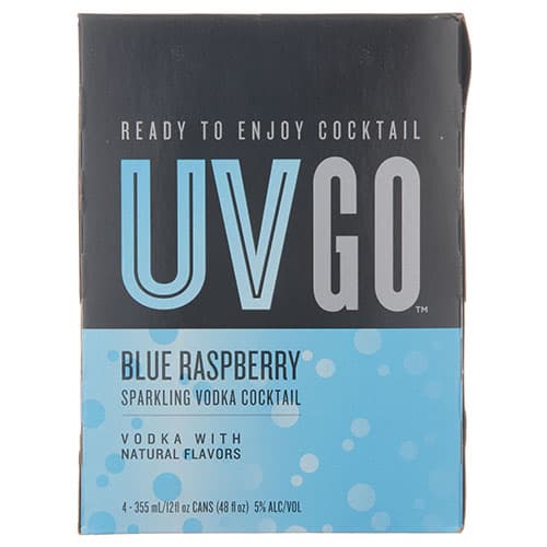 Uv. Go Cocktails • Blue Raspberry 4pk-355ml