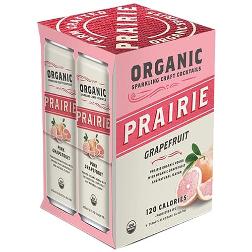 Prairie Cocktails • Sparkling Grapefruit 4pk-12oz