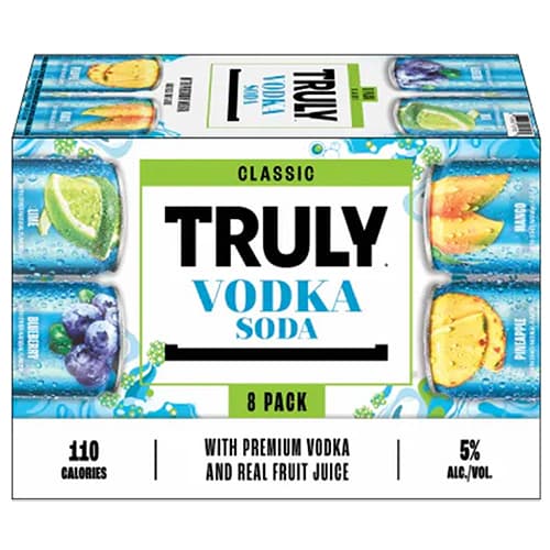 Truly Vodka Soda • Classic Variety Pack 8pk-12oz