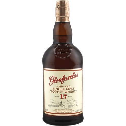Glenfarclas 17 Year Old Highland Malt Scotch Whiskey