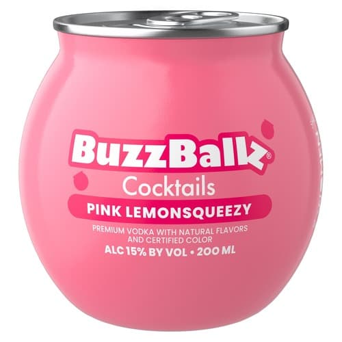 Buzzballz • Pink Lemon Squeezy