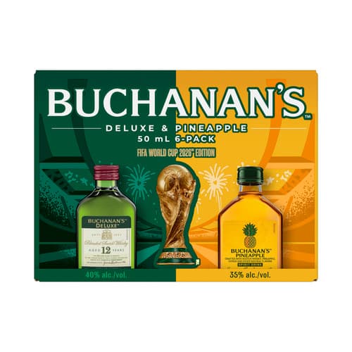 Buchanan's Scotch Whisky • 50ml Fifa Variety Pack