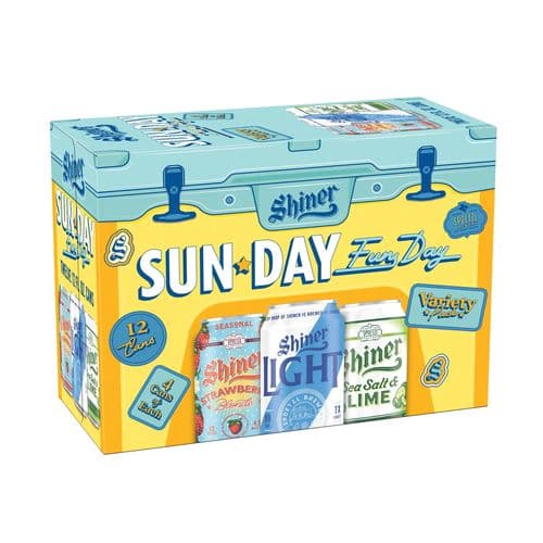 Shiner Sunday Funday Variety Pack • 12pk Can