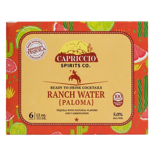 Capriccio Cocktails • Paloma 6pk-72oz