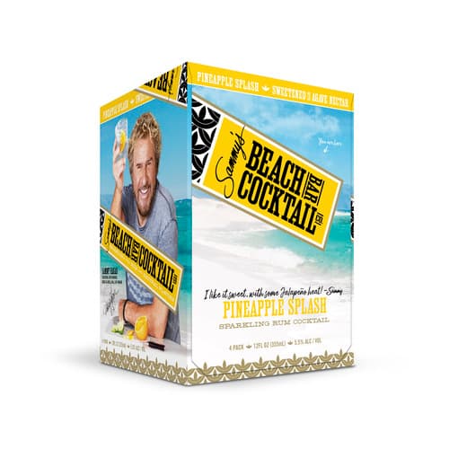 Sammy's Beach Bar • Pineapple Splash 4pk-12oz