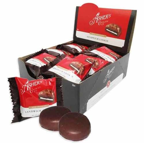 Ashers Chocolate Wrapped Sandwich Cookie - Milk