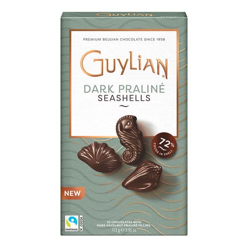 Guylian • Dark Sea Shells 10 Pc Box