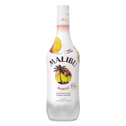 Malibu White Rum With Mango Liqueur