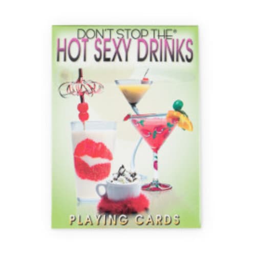 Hot  Sexy Drink Recipe Playing Cards
