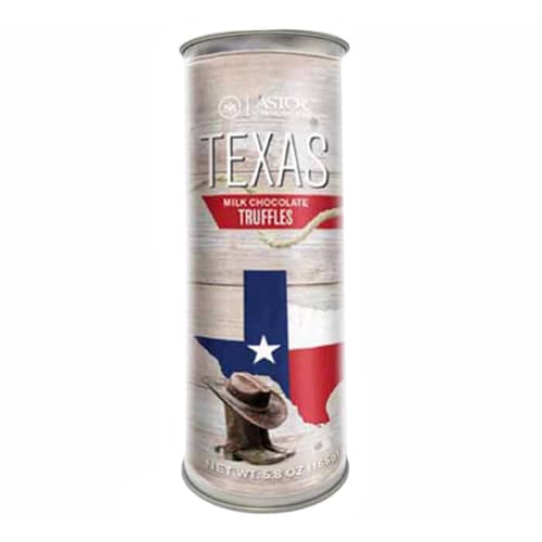 Texas Souvenir Tube With 15 Truffles