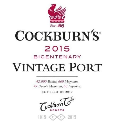 Cockburn's Bicentenary Vintage Port
