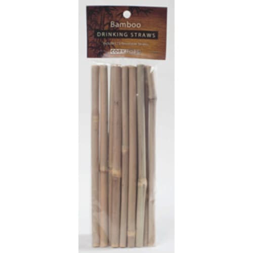 Corkpops • Bamboo Drinking Straws • 12 Ct