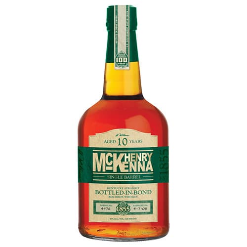 Henry Mckenna Single Barrel 10 Year Old Bottled-in-bond Bourbon