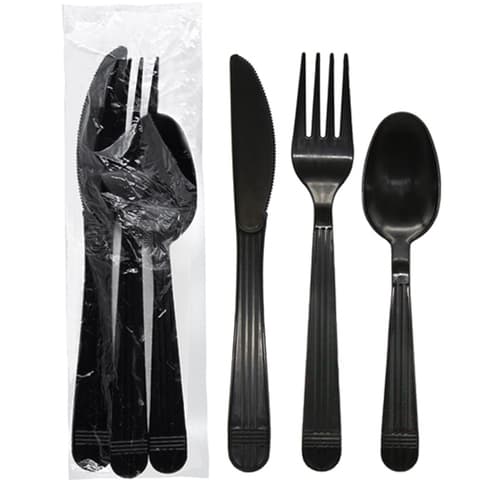 Party Essentials • Cutlery 3 Pc Individual Wrap