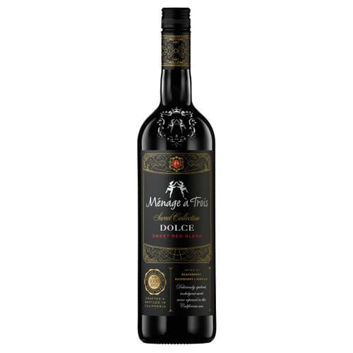 Menage A Trois Dolce Sweet Red Blend 750ml Bottle