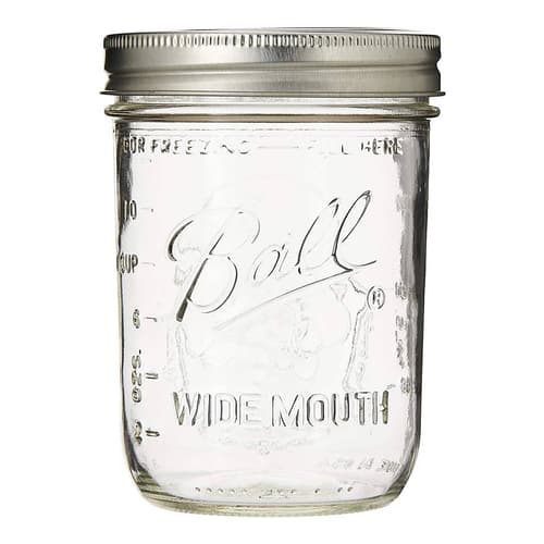 Mason Jar Wide Mouth Pint