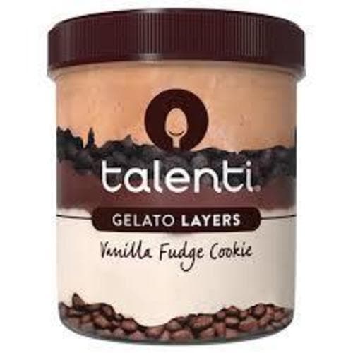Talenti Gelato Ice Cream • Vanilla Fudge Cookie
