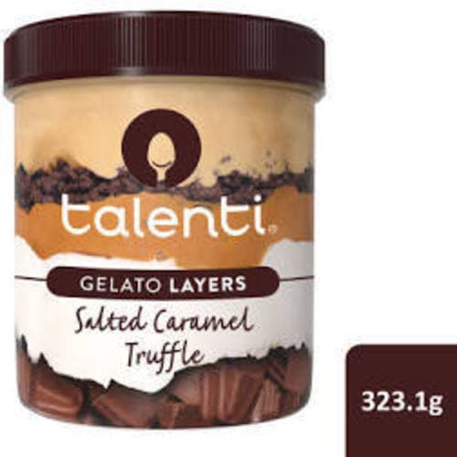 Talenti Gelato Ice Cream • Salted Caramel Truffle