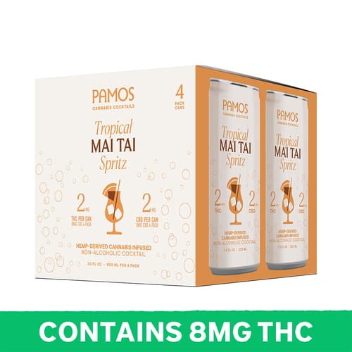 Pamos Spritz Mai Tai 2mg Delta 9 • 4pk Can