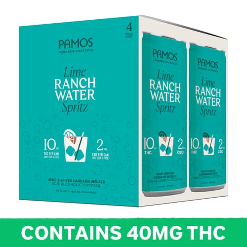 Pamos Ranch Water Hemp Derived Spritz