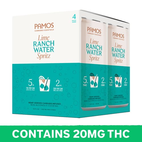 Pamos Ranch Water Hemp Derived Spritz