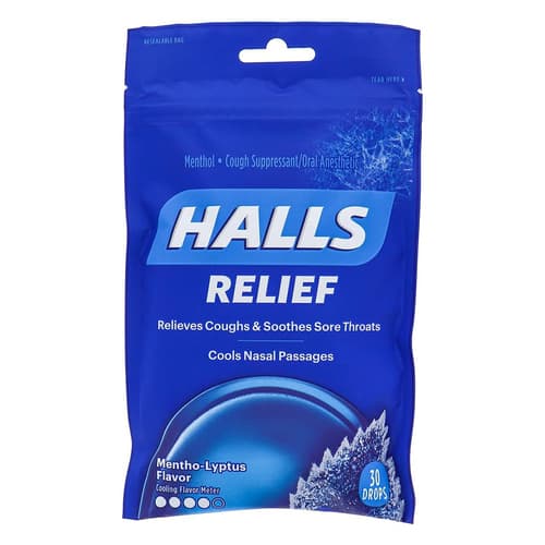 Halls Menthol Lyptus Cough Drops