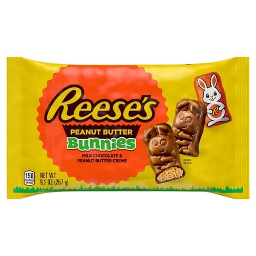 Reeses Milk Chocolate Peanut Butter Bunnies