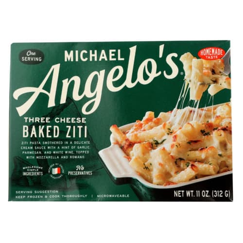 Michael Angelo's Frozen Three Cheese Baked Zita Entree